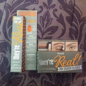 Benefit(flame game) & duo shadow (bombshell brown)